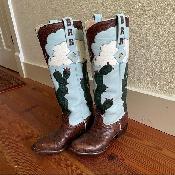 Custom Made Cowgirl Boots - Picture 2 of 5